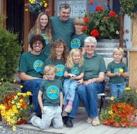 Historic Martin family photograph from the 2009 Christmas letter